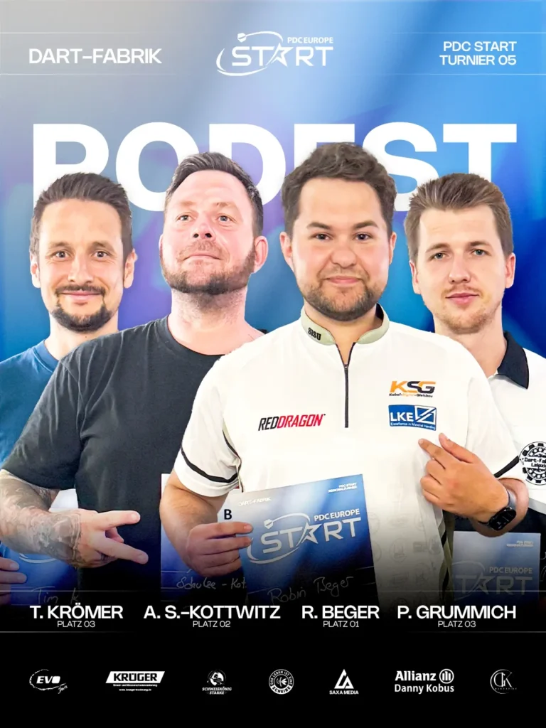 Robin Beger sichert sich seinen ersten PDC Start Titel! 🏆
