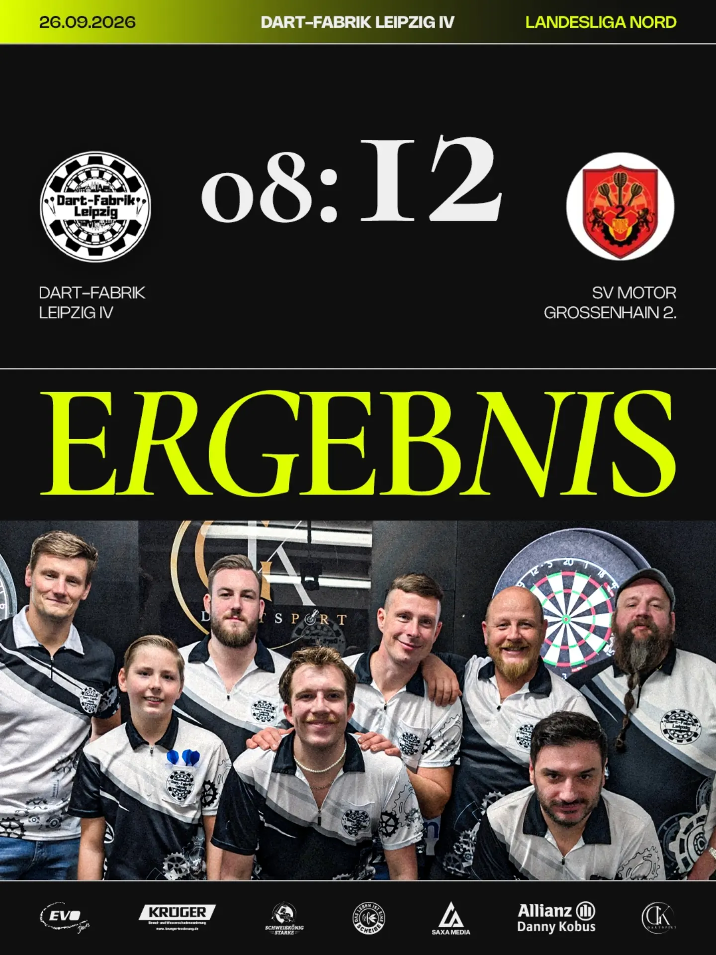 Featured image for “Heimspieldebüt für die Vierte: 8:12 gegen den SV Motor Großenhain 2”