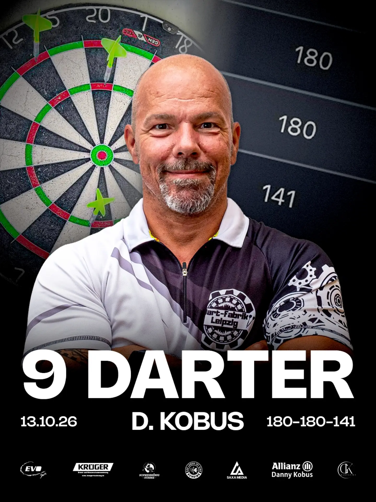 Beitragsbild für „Neun-Darter in der Fabrik!“