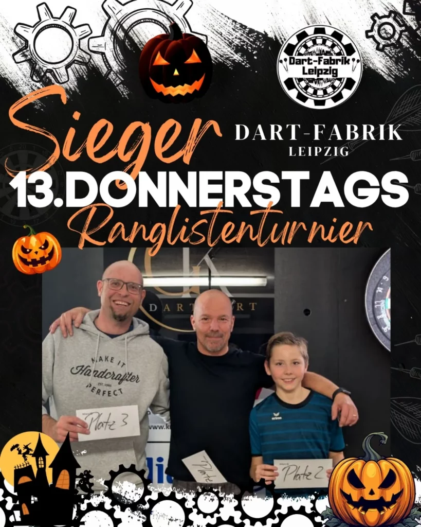 Dartfabrik Rangliste Nr. 13 Gruppenfoto